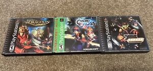 Lot Of 3 Playstation 1 Video Games Untested See Photos Jade Cocoon Chrono Cross
