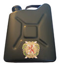 LONDON SCOTTISH REGIMENT DELUXE JERRY CAN HIP FLASK WITH GOLD PLATED BADGE