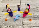 Lego Friends Girl Minifigures Kayak Canoe Dolphin Oars Tile Sports Accessories