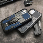 For iPhone 15 Pro Max 14 13 12 11 XS XR 87 Armor Shockproof Belt Clip Stand Case