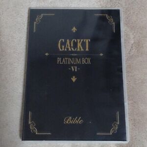 Gackt DVD Video Japanese  PLATINUM BOX Ⅵ DVD 6