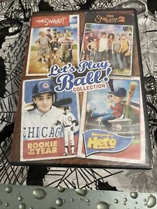 The Sandlot 1 &2 Rookie of the Year, Everyone’s Hero - DVD, 4-Disc Set Sealed