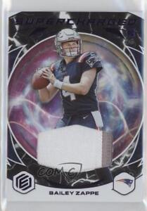 2022 Panini Elements Supercharged Xenon /54 Bailey Zappe #SC-28 Rookie RC