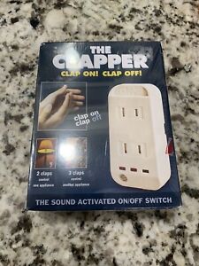 THE CLAPPER CLAP ON CLAP OFF SEALED NEW IN BOX