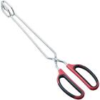HINMAY Extra Long Scissor Tongs 16-Inch Stainless Steel Barbecue Grilling