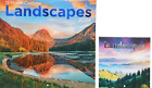 2 pack- 12 Month 2024 Wall Calendar and Mini Landscapes New Sealed