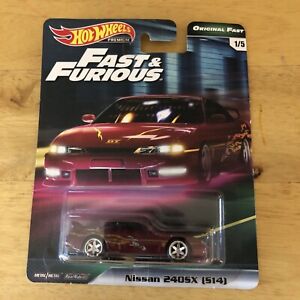 Fast And Furious Nissan 240SX (S14) Original Fast 1/5 Hot Wheels