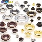 Metal Eyelets Grommets for Leather Craft DIY Scrapbooking Shoes Fashion...