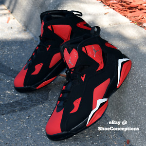 Nike Air Jordan True Flight Shoes Black University Red CU4933-001 Mens Sizes NEW