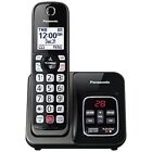 Panasonic Cordless Phone Answering Machine Expandable Call Block 1 Handset Black