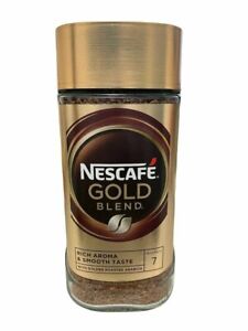 Nescafe Gold Rich & Smooth Coffee Gold Blend (UK) 200g - Ships Free - USA Seller
