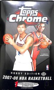 2007-08 Topps Chrome Basketball Sealed Hobby Box