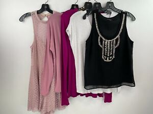 Cabi Express Vince Camuto Small Top Blouse & 1 Jumper  Lot of 5 Womens A49-07