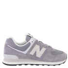 New Balance Men's Grey 574 Low-Top Sneakers, Size 8.5