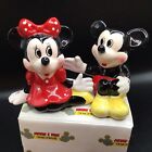 Applause Mickey & Pals Mickey & Minnie Mouse Salt and Pepper Shakers NEW