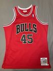 Michael Jordan #45 Men's Red Chicago Bulls Stitched Jersey