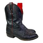 Vintage Justin Bull Roper Cowboy Boot Men size 11.5 D