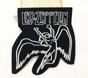 Led Zeppelin Rock Band Embroidered Iron ON Patch Badge + 1895