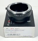 Fotodiox Lens Adapter for Nikon F Mount Lens to Micro 4/3 m4/3 Camera Body
