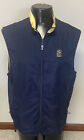 PGA Tour Collection XL Men’s Navy Pullover 1/4 Zip Golf Vest With Logo