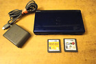 New ListingNintendo DS Lite Dark Blue, Hand Held Console Game System , games