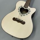 Zemaitis CAF-85HCW White Abalone Electric acoustic guitar with built-in easy-to-
