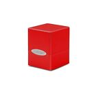 Ultra Pro E-15587 Satin Cube Deck Box-Apple Red