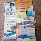 1957 Ford Trucks, Courier, & Ranchero Sales Brochures & Other Information