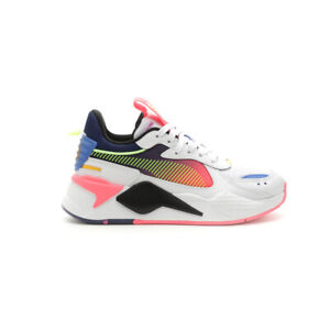 Puma RS-X SUNSET 2 Lace Up Sneakers Casual Shoes White- Sunset glow