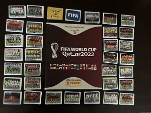 Panini FIFA WC Qatar 2022 HARDCOVER ALBUM + 670 White Stickers USA Version