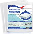 Starplastix Mattress Bags for Moving and storage { 2PACK } Queen Size