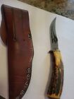 Vintage Case Hunting Knife with Ringneck Pheasant includes sheath with Sheath
