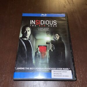 Insidious The Red Door Blu-rated Library Copy Patrick Wilson Rose Byrne Extras