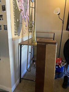 Vintage  F.E Olds Special Trombone With Original Case mouthpiece more