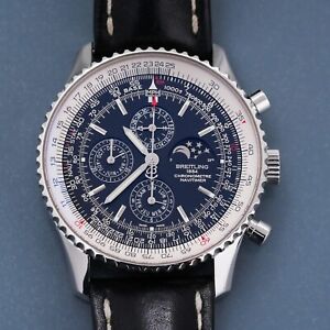 Breitling Navitimer 1461 Chronograph Moonphase Rare Limited Edition 48mm Swiss