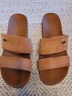 REEF - Caramel Vista Suede Sandal - size 7 - new without box