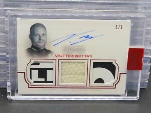 2020 Topps Dynasty F1 Valtteri Bottas Red Triple Patch Relic Auto Autograph #5/5