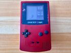 Nintendo Gameboy Color CGB001 Berry Pink Handheld System Console - Low Sounds
