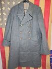Vintage Swiss military 1960s double breasted Wool Coat size 52 9253