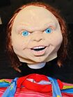 VTG 2004’The Movie Seed of Chucky XL Halloween Costume/Full Head Mask w/Red Hair