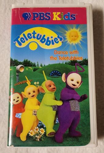 Dance with the Teletubbies VHS Video Tape PBS KIDS Ragdoll 1998 Clamshell