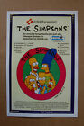 The Simpsons #1 Arcade Flyer Video Game promotional poster