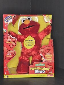 Hokey Pokey Elmo 2002 Fisher Price Collectible Sesame Street Moving Plush