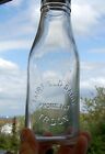 milk bottle :  lovely rare 1950's Fairfield of Troon Scotland : dairy