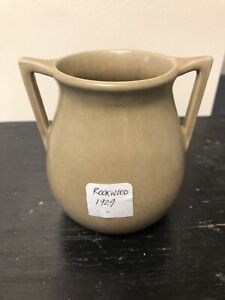 Rookwood 1929 Vintage Arts And Crafts Pottery Matte Cream Ceramic Vase 63
