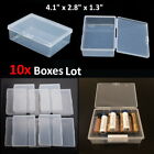 10PCS Small Plastic Storage Container Box DIY Coins Screws Jewelry Charms Travel