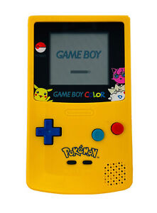 Gameboy Color Pokemon Special Pikachu Edition Nintendo System Game Console CLEAN