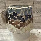 HOME INTERIORS Mosaic Candle Shade Topper 3.75x5