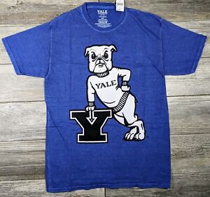 NEW Yale University 100% Cotton Tee Yale Bulldogs T-Shirt Choose Your Size