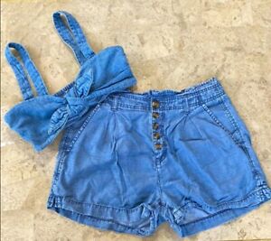 American eagle cropped top & Short Matching Set XS / 6
